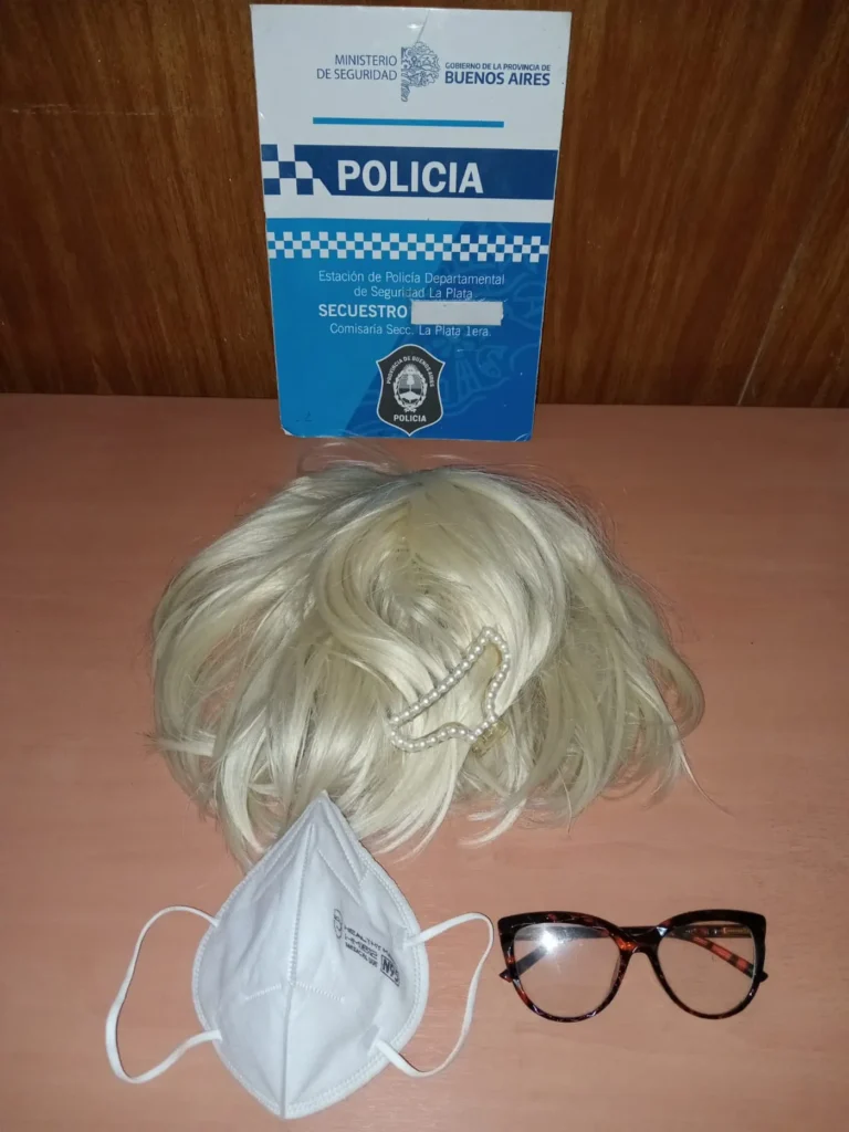 La Plata: se disfrazó para estafar al Banco Provincia pero la descubrieron y fue detenida