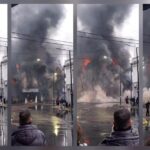 Se derrumba el depósito de electrodomésticos incendiado en La Plata: “llueven heladeras”, dicen los vecinos, el depósito siniestrado estaba clausurado y funcionaba de manera clandestina