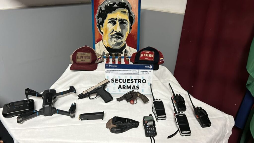 Un cuadro de Pablo Escobar