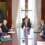 Alak recibió al embajador de Italia y refuerza la cooperación entre La Plata y el país europeo